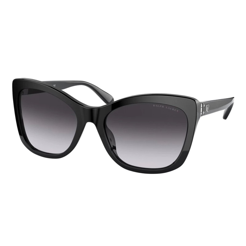 Ralph Lauren Women’s Sunglasses Butterfly Black RL8192 50018G