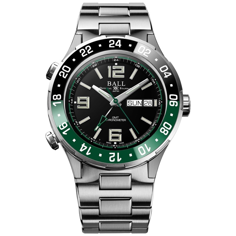 Ball Roadmaster Marine GMT Men’s Black Watch DG3030B-S2C-BK