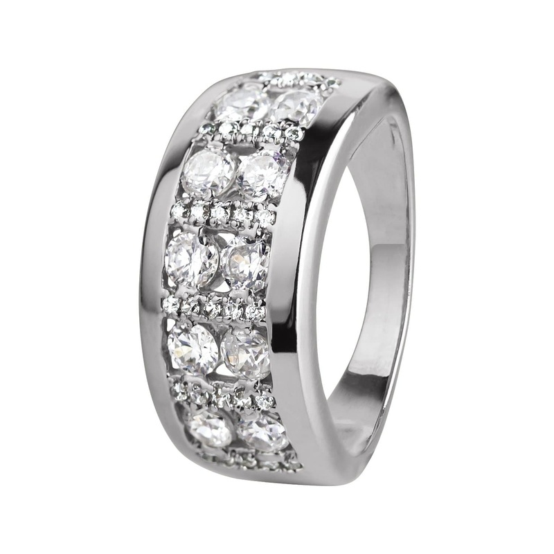 Promise Eternity Rhodium Ring 5