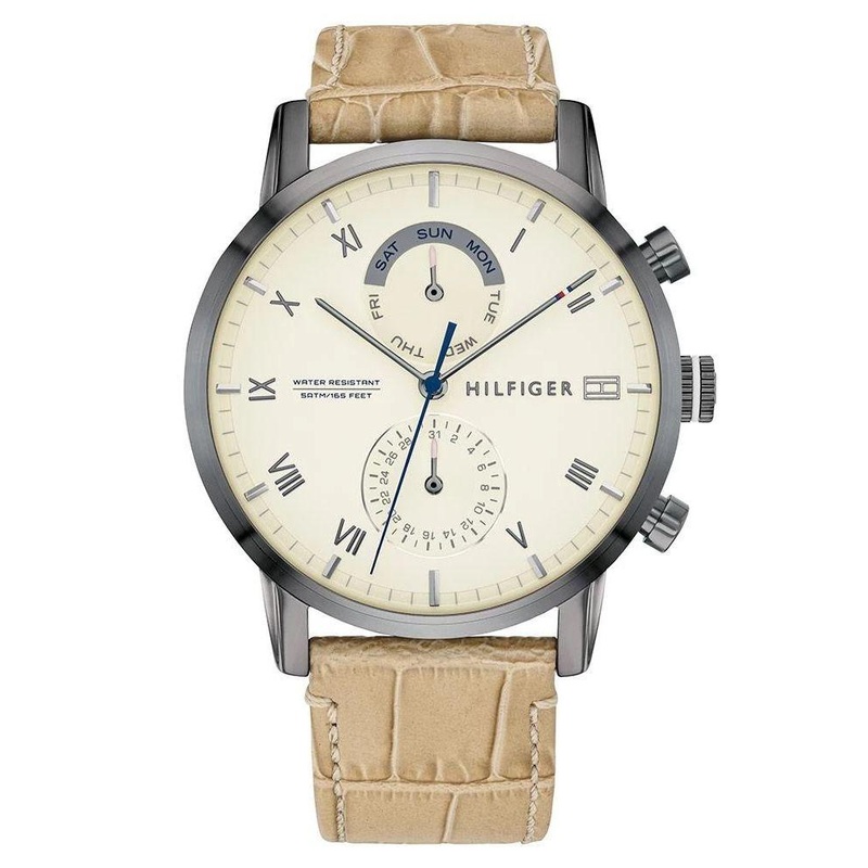 Tommy Hilfiger Multi-function Leather Men’s Watch 1710399