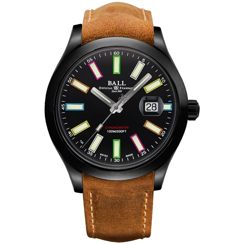 Ball Engineer II Rainbow Men’s Black Watch NM2028C-L28CJ-BK