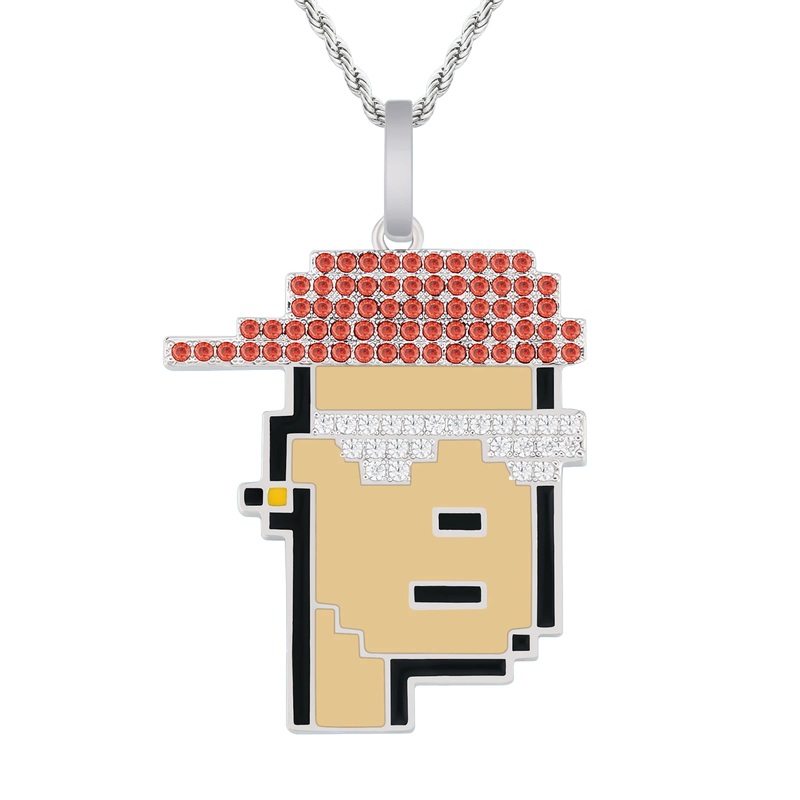 Big Daddy Cryptopunk NFT Pendant #1 – Limited edition