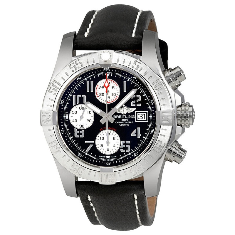 Breitling Avenger II Automatic Black Dial Men’s Watch A1338111/BC33BKLT A1338111/BC33-435X-A20BA.1