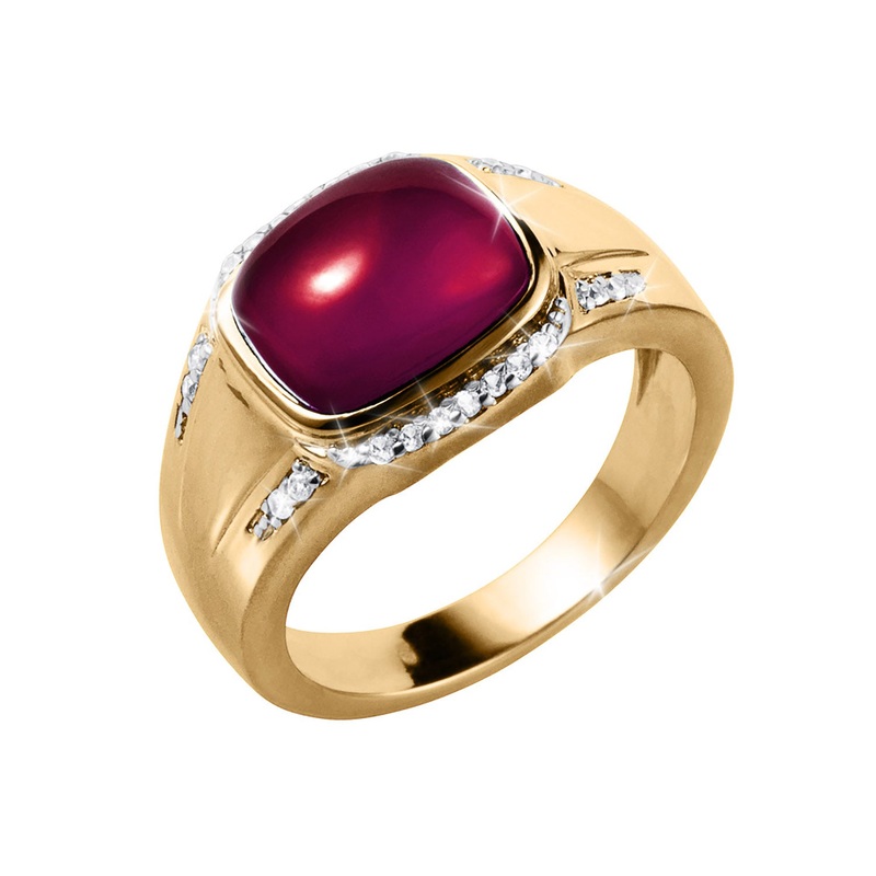 Garnet Beam Ring 13