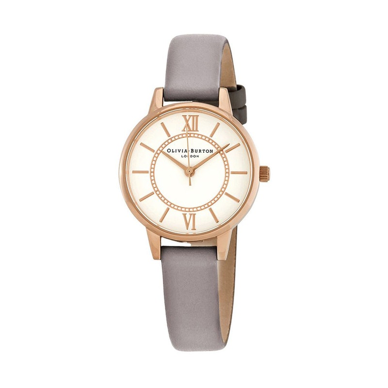 OLIVIA BURTON OB16WD63 Wonderland White Dial Women’s Watch 30 White Stainless Steel