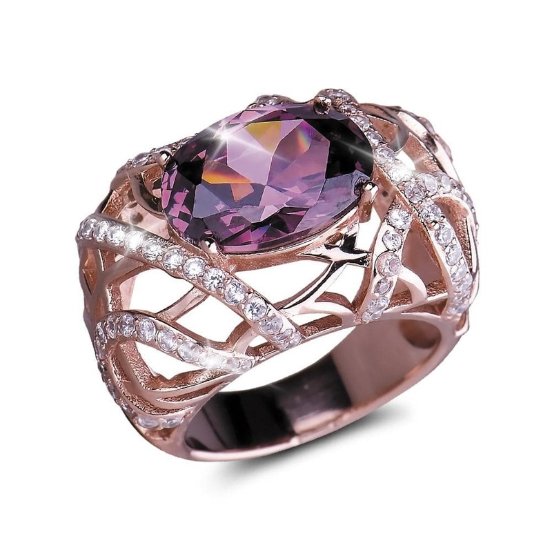 Entwined Rose Gold Ring 5