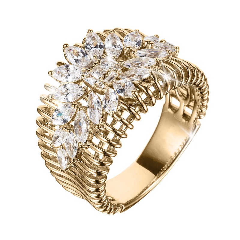 Sunburst Marquise Ladies Ring 5