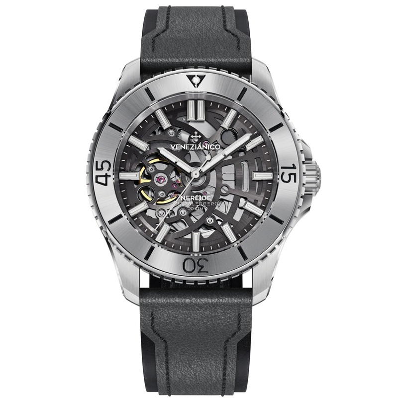 Venezianico 3921503 Nereide Ultraleggero 42 Men’s Black Watch