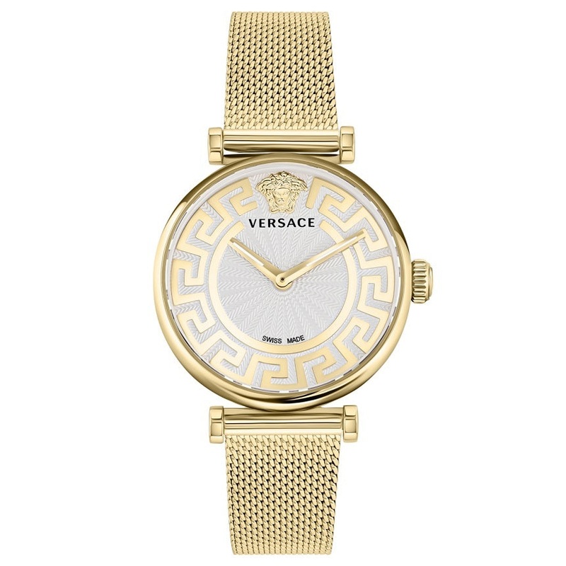 Versace Ladies Watch Lady 35mm White Milanese Bracelet VE1CA0623