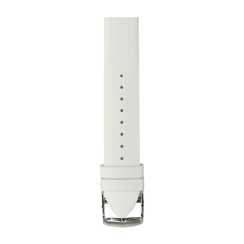 White Rubber Strap – Model 2-NRW