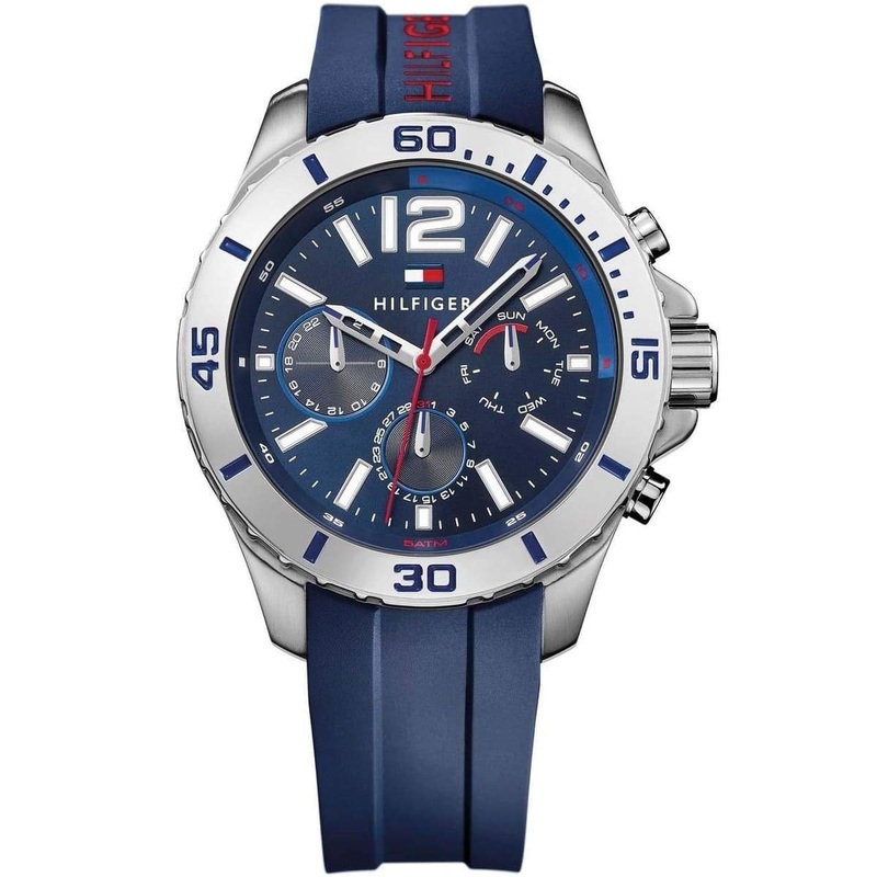 Tommy Hilfiger Men’s Watch Chronograph Cool Sport Blue 1791142