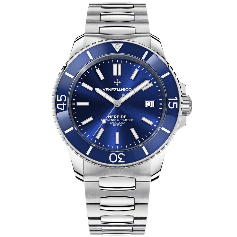 Venezianico 3321502C Nereide 42 Men’s Blue Watch