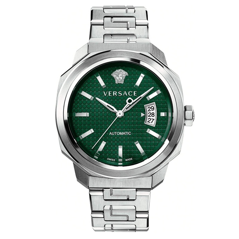 Versace Men’s Watch Dylos Automatic Green Bracelet VEAG00122