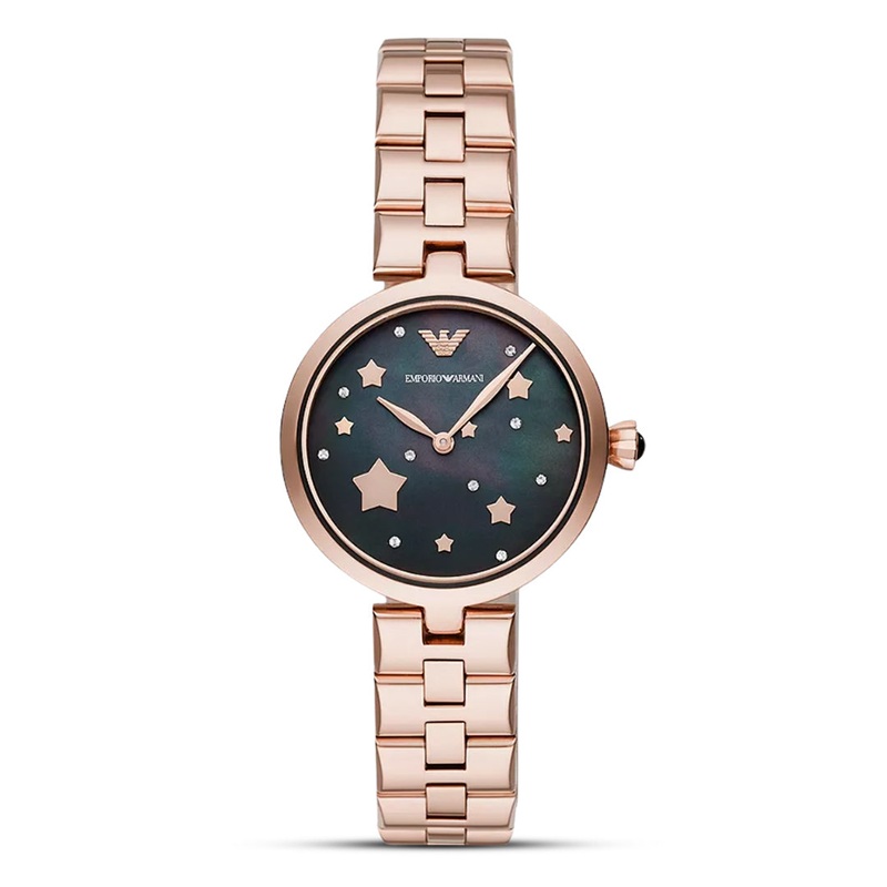 EMPORIO ARMANIQuartz Black Dial Ladies Watch AR11197