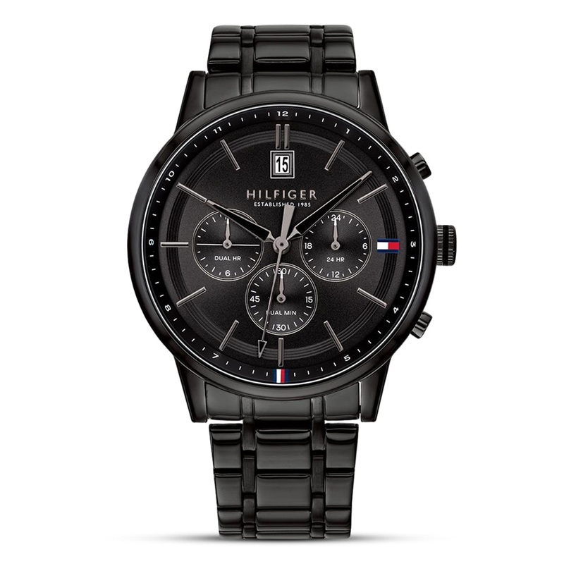 Tommy Hilfiger Kyle Multifunction Black Dial Men’s Watch | TH1791695