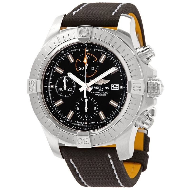 Breitling Avenger Chronograph Automatic Black Dial Men’s Watch A13317101B1X2