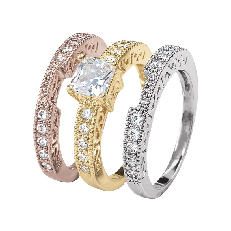 Lourdes Tri-Color Ring 5