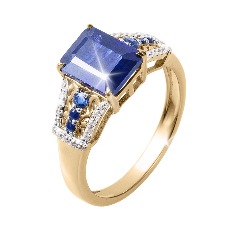 Sapphire Twilight Ring 9