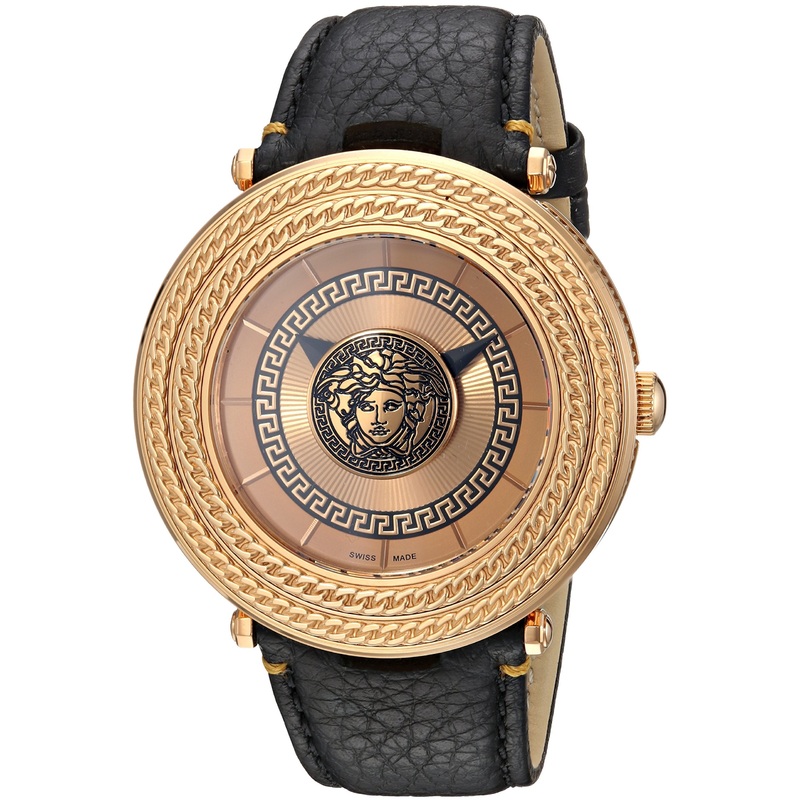 Versace V-Metal Icon Rose Gold Men’s Watch VQL020015
