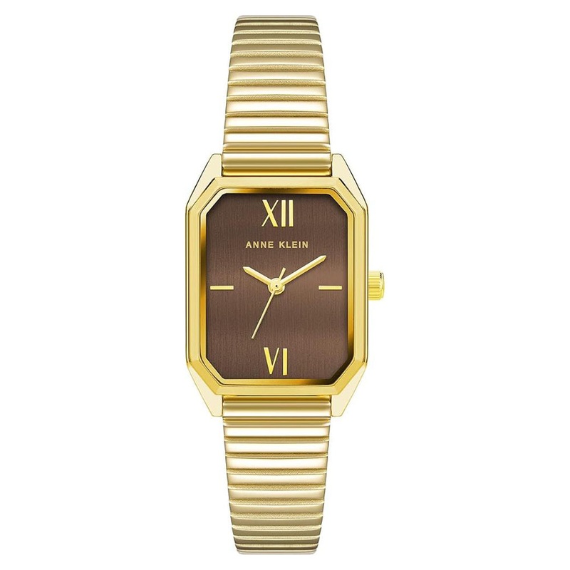Anne Klein AK/3980BNGB Women’s Watch 28 Brown Stainless Steel