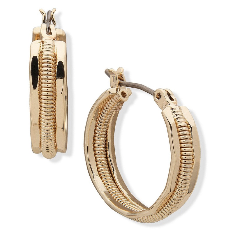 Anne Klein Jewelry 60565567 PIERCED EARRING Gold STEEL PIERCED EARRING