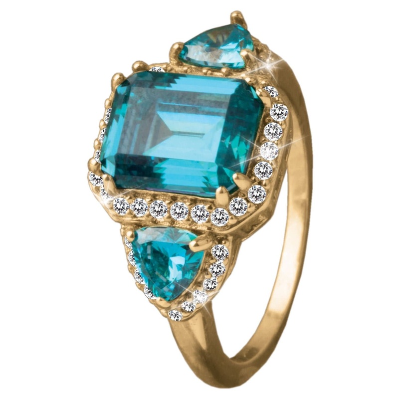 Aqua Fascination Ring 5