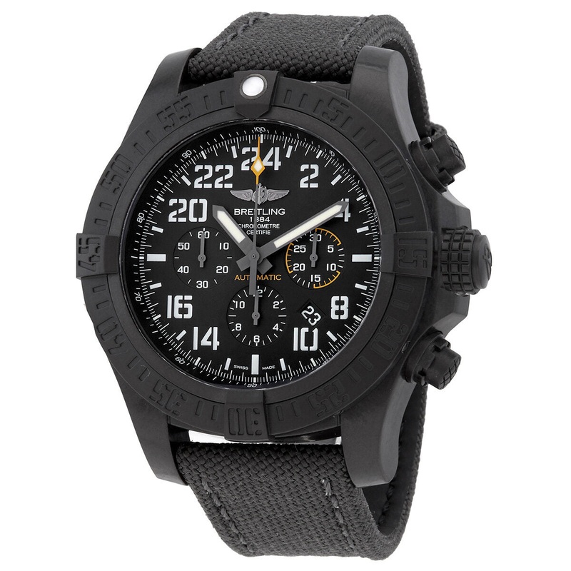 Breitling Avenger Hurricane Chronograph Automatic Black Dial 50 mm Men’s Watch XB1210E41B1W1