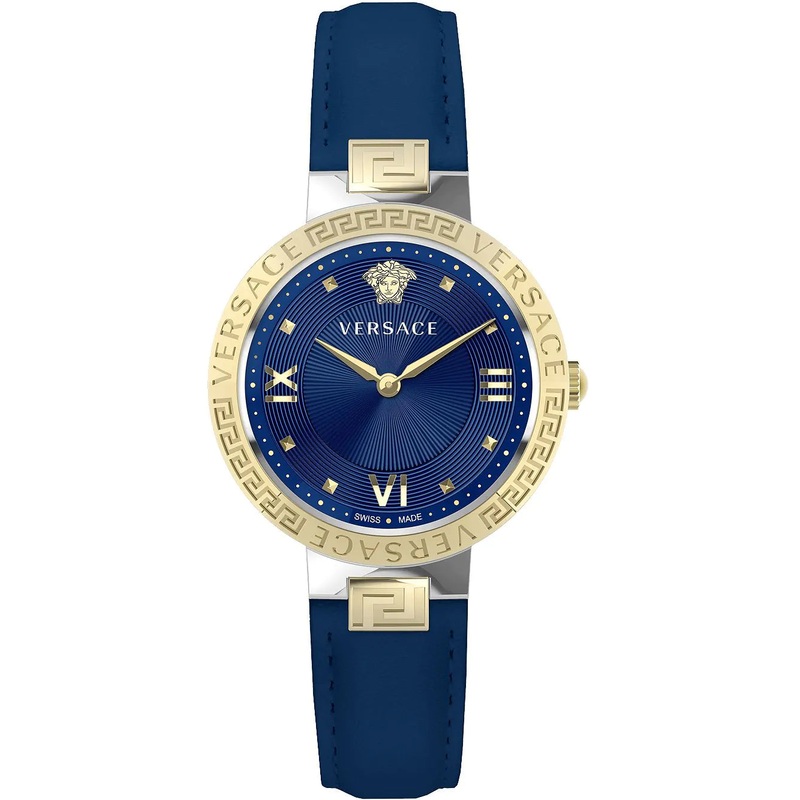 Versace Ladies Watch Greca Lady 36mm Blue VE2K00321