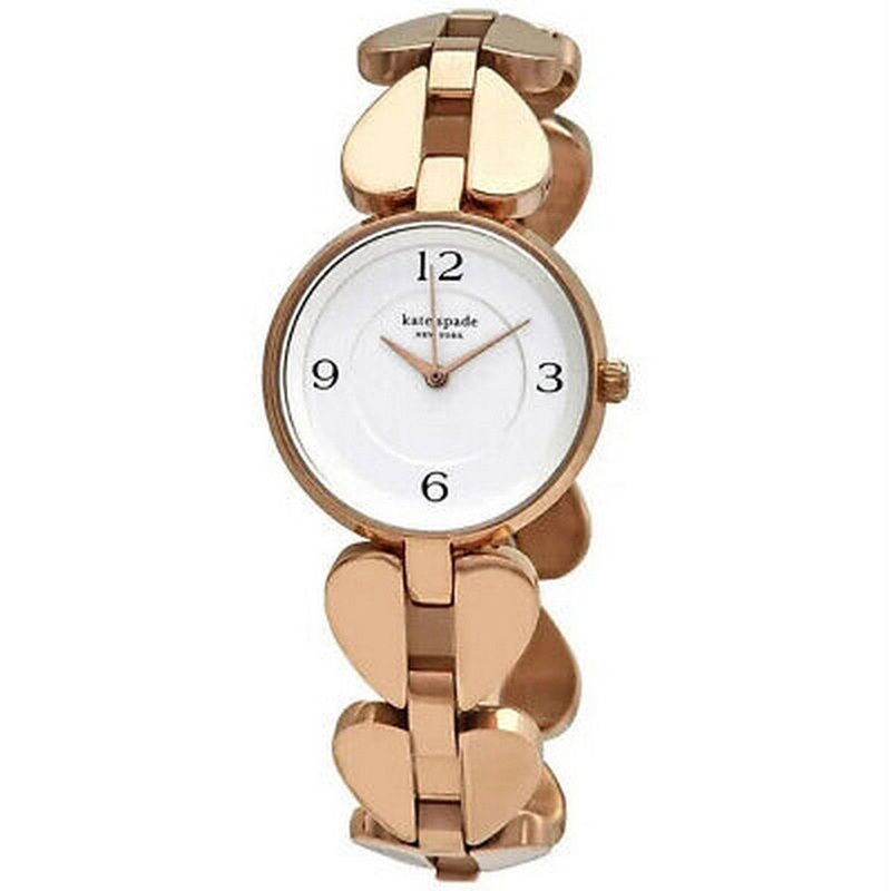 KateSpade KSW1527 Annadale Quartz White Dial Women’s Watch 30 White Stainless Steel