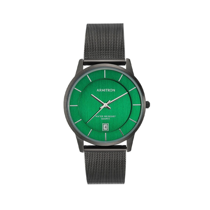 Armitron 20/5123GNTI Male Watch 44 Green Brass