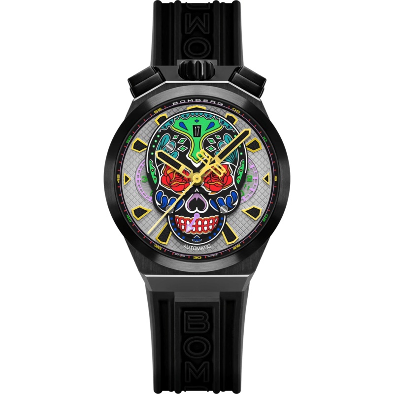 Bomberg Men’s Bolt-68 Neo Calaveras Multicolour Watch BF44CHAPBA.04-5.12