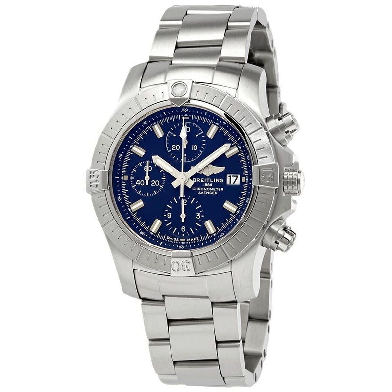 Breitling Avenger Chronograph Automatic Blue Dial Men’s Watch A13385101C1A1