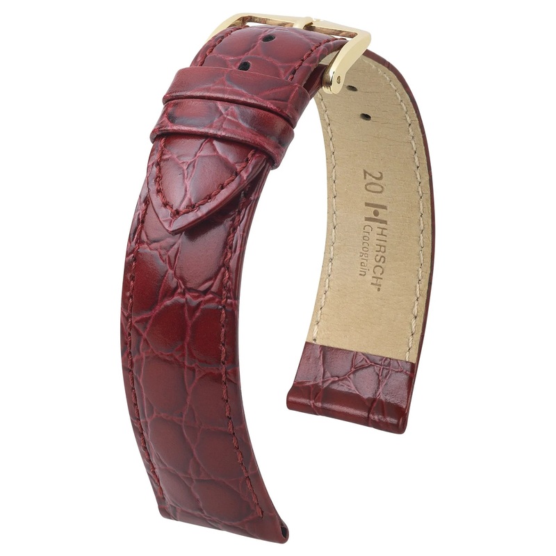 Hirsch Crocograin M 14mm Strap 12302860-1-14