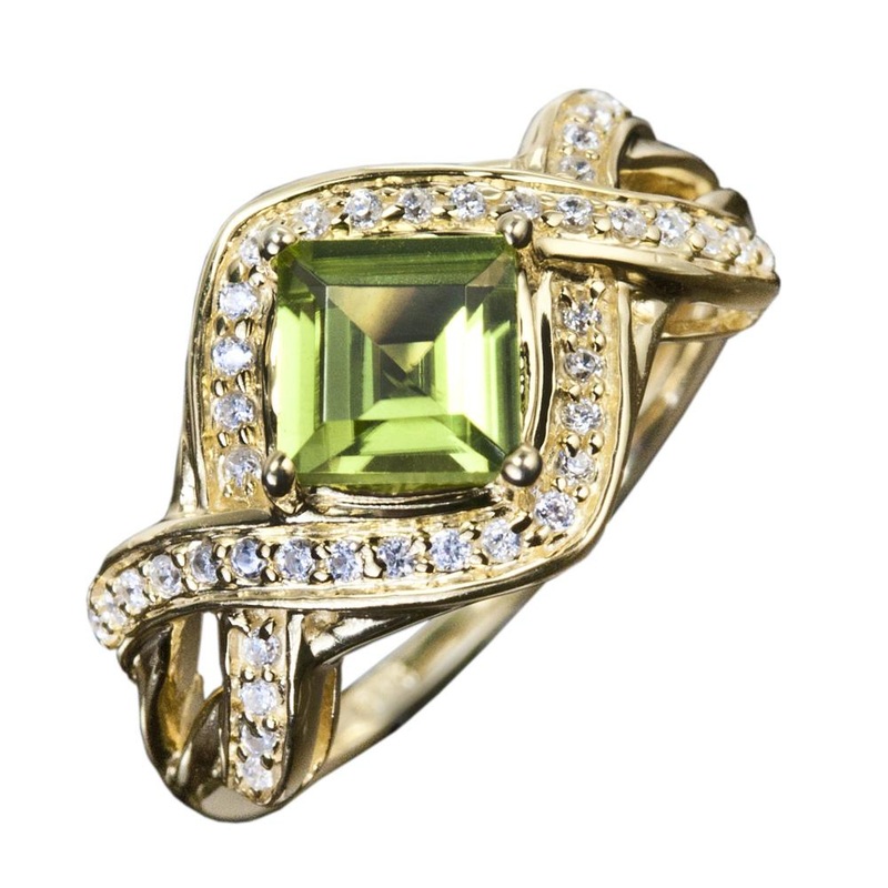 Palermo Peridot Ring 6