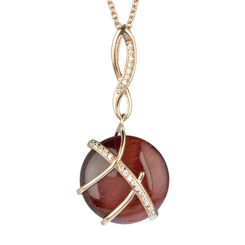 Red Tiger’s Eye Pendant