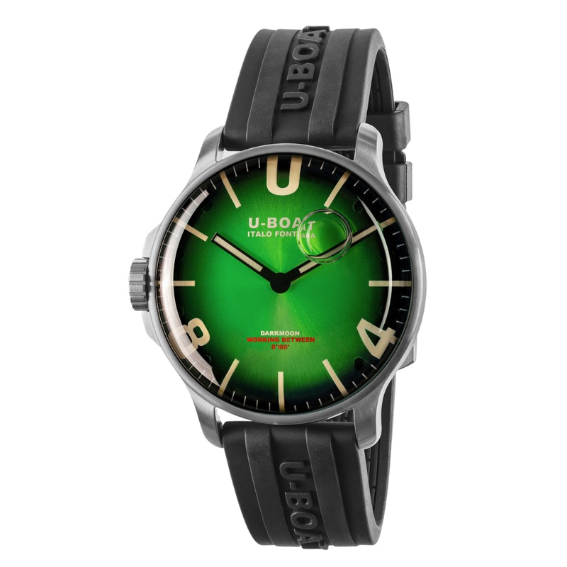 U-Boat 8702/B Men’s Noble Green Darkmoon Watch