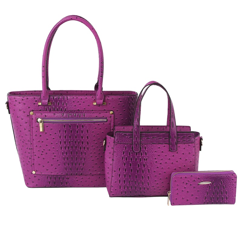 Viva Trinity Purple Bag Set