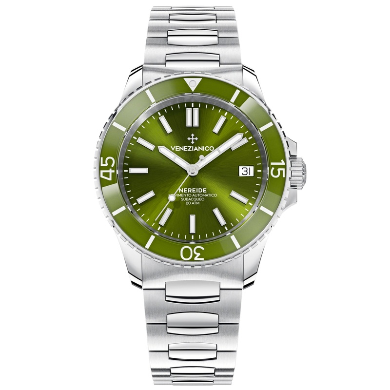 Venezianico 3121501C Nereide 39 Men’s Green Watch