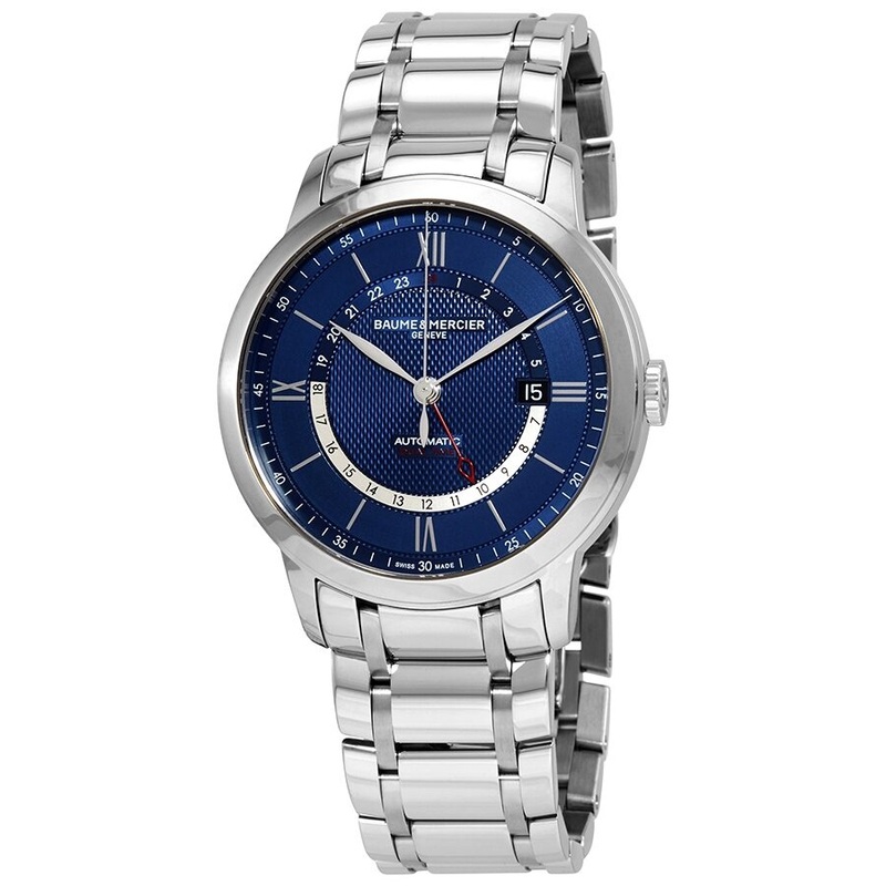 Baume et Mercier Classima Automatic Blue Dial Men’s Watch 10483