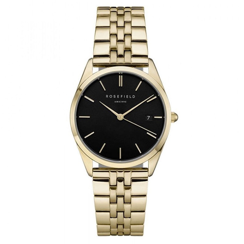 ROSEFIELD ACBKG-A13 Ladies Watch 33 Gold Stainless Steel