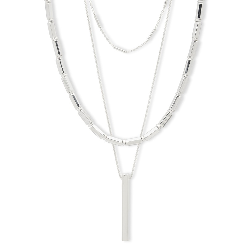 19N01136-Nine West Necklace Default Title metal Necklace