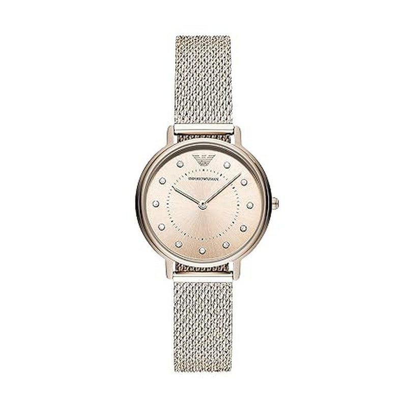 Emporio Armani AR11129 Watch Two Hand Stainless Steel Women Watch 36 Gold Stainless Steel