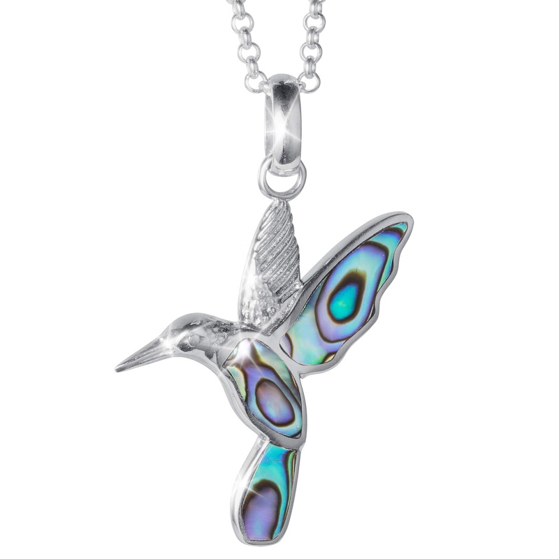 Abalone Hummingbird Pendant – Special Offer