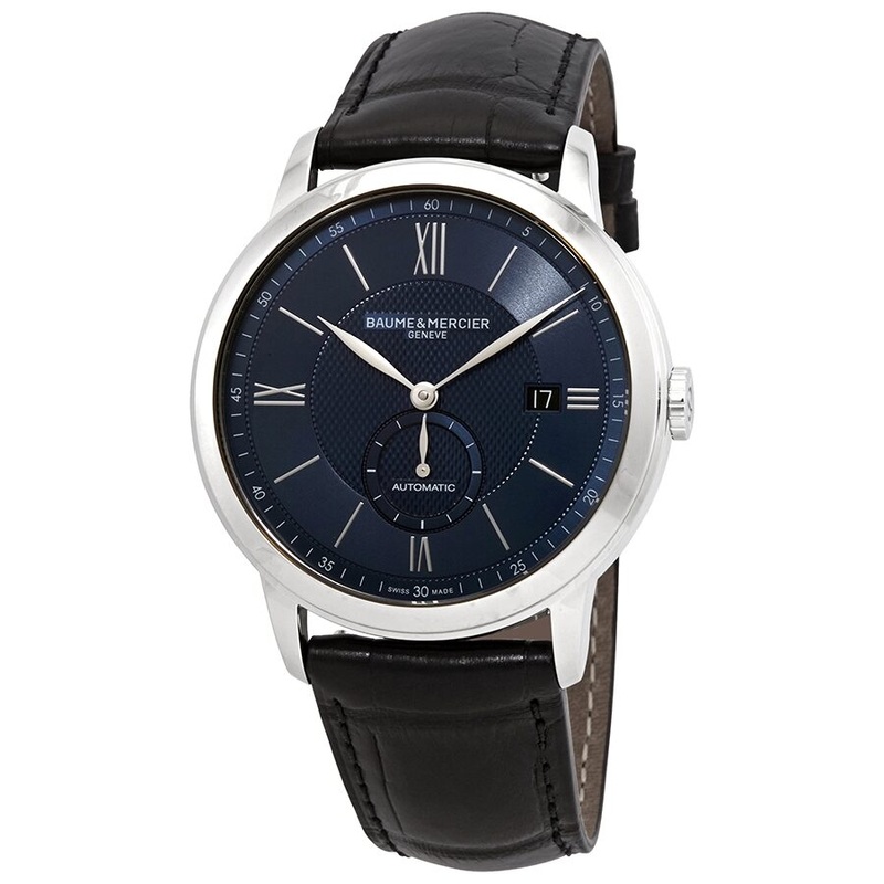 Baume et Mercier Classima Automatic Blue Dial Men’s Watch 10480