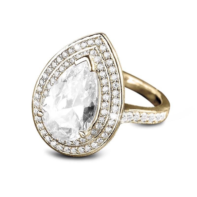 Pasha Pearshape Ring 5