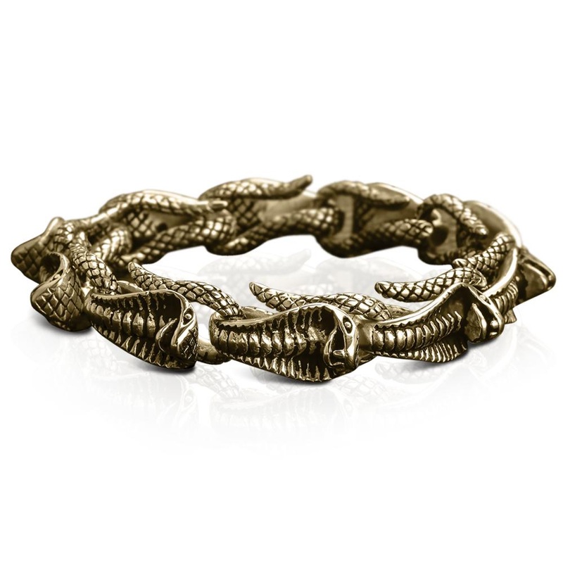 Venom Men’s Gold Bracelet