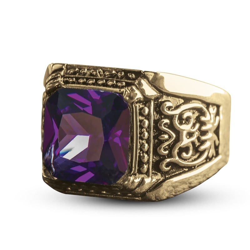 Augustus Purple Ring 13