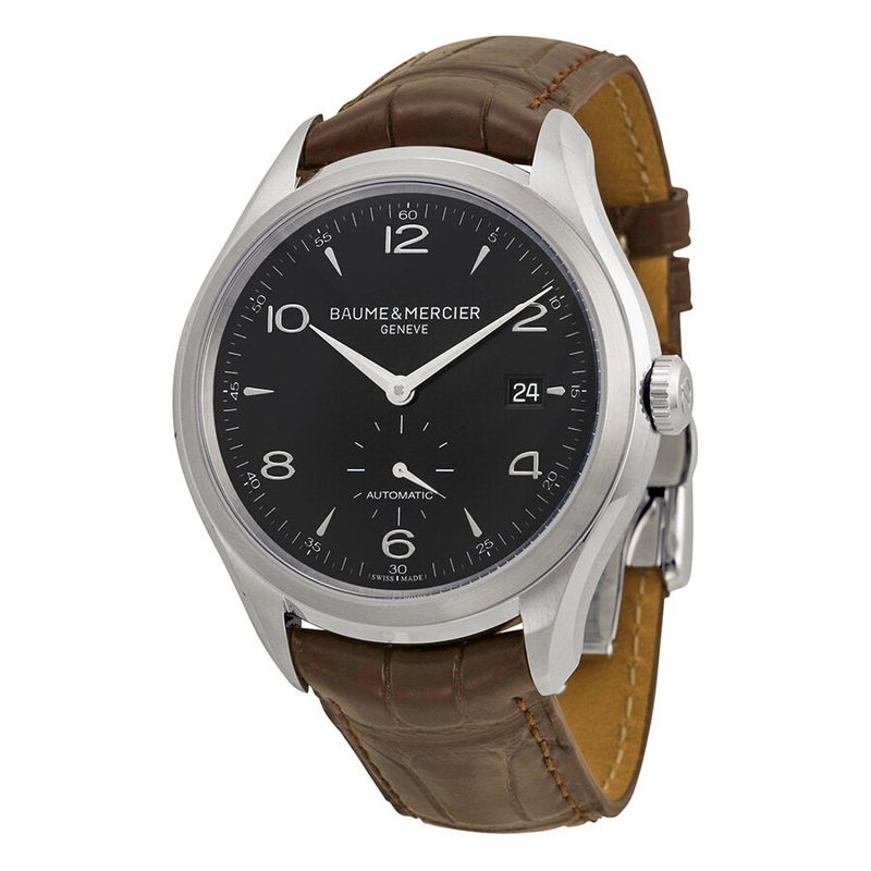 Baume and Mercier Clifton Automatic Black Dial Men’s Watch 10053 A10053