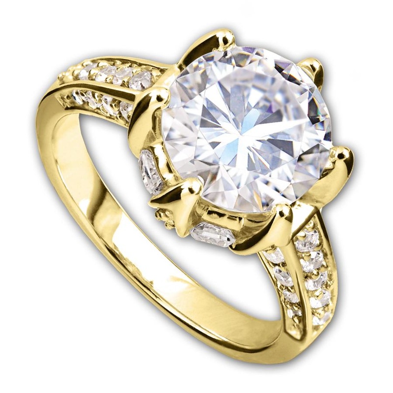 Gold Lotus Ring 5